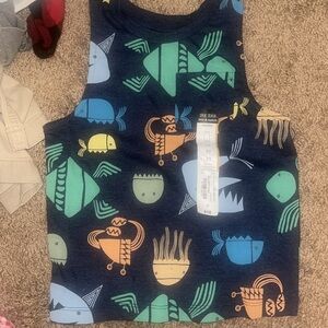 3 for $12! Boys toddler 3t Sleeveless Top- NWT fish beach shirt tank for kids